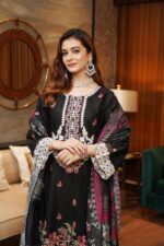 Ayesha Airjet Embroidered Suit - Image 3