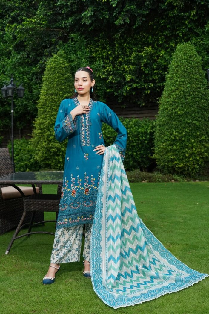 Samaa Airjet Embroidered Suit - Image 1