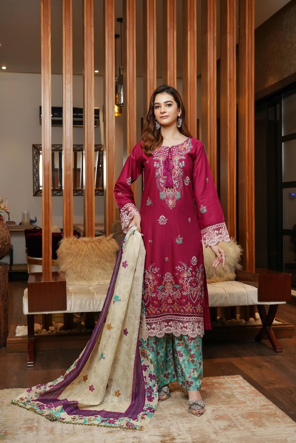 IMG-20250923-WA0073 Aleena Airjet Embroidered Suit - Image 1