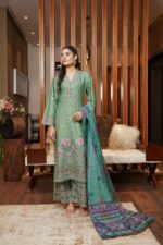 Mahnoor Airjet Embroidered Suit