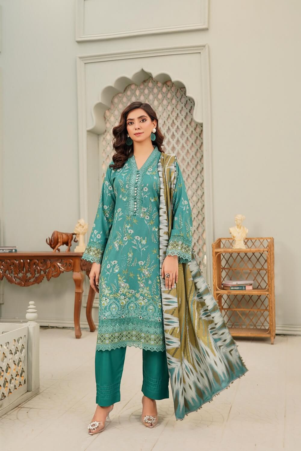 IMG-20250923-WA0093 Mariya Dhanak Embroidered Suit - Image 1