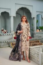 Arwa Dhanak Embroidered Suit - Image 4