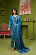 Naima Dhanak Embroidered Suit