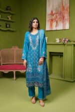 Naima Dhanak Embroidered Suit - Image 4