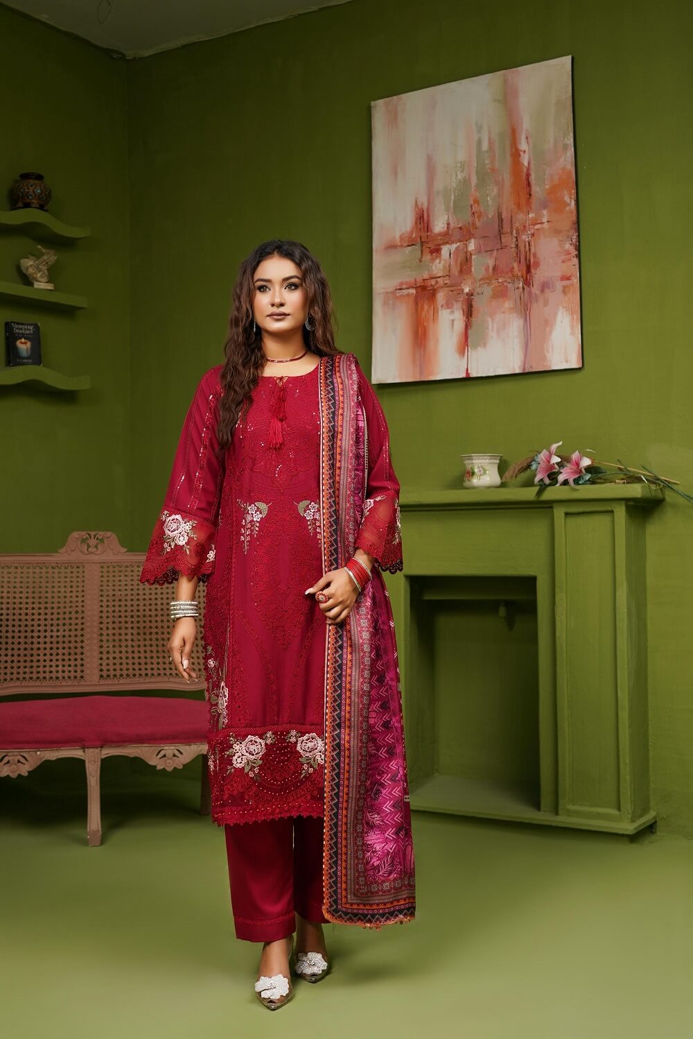 IMG-20250923-WA0108 Fatima Dhanak Embroidered Suit - Image 4
