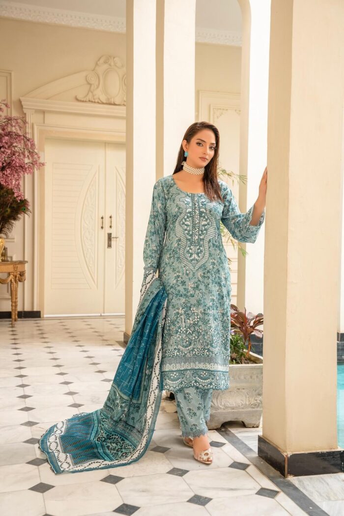 Aqua Blossom - Image 1