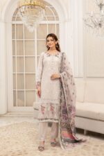 Hania Airjet Linen Embroidered Suit