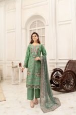 Emaan Airjet Linen Embroidered Suit