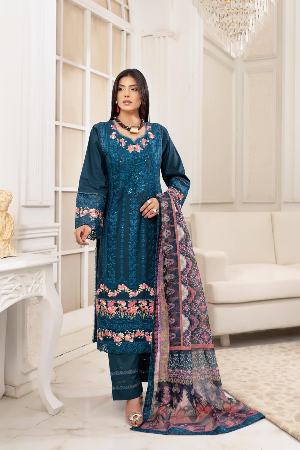 IMG-20250924-WA0115 Mahnoor Airjet Linen Embroidered Suit - Image 1