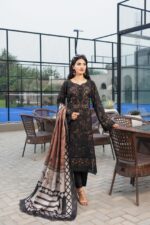Emaan Dhanak Embroidered Suit