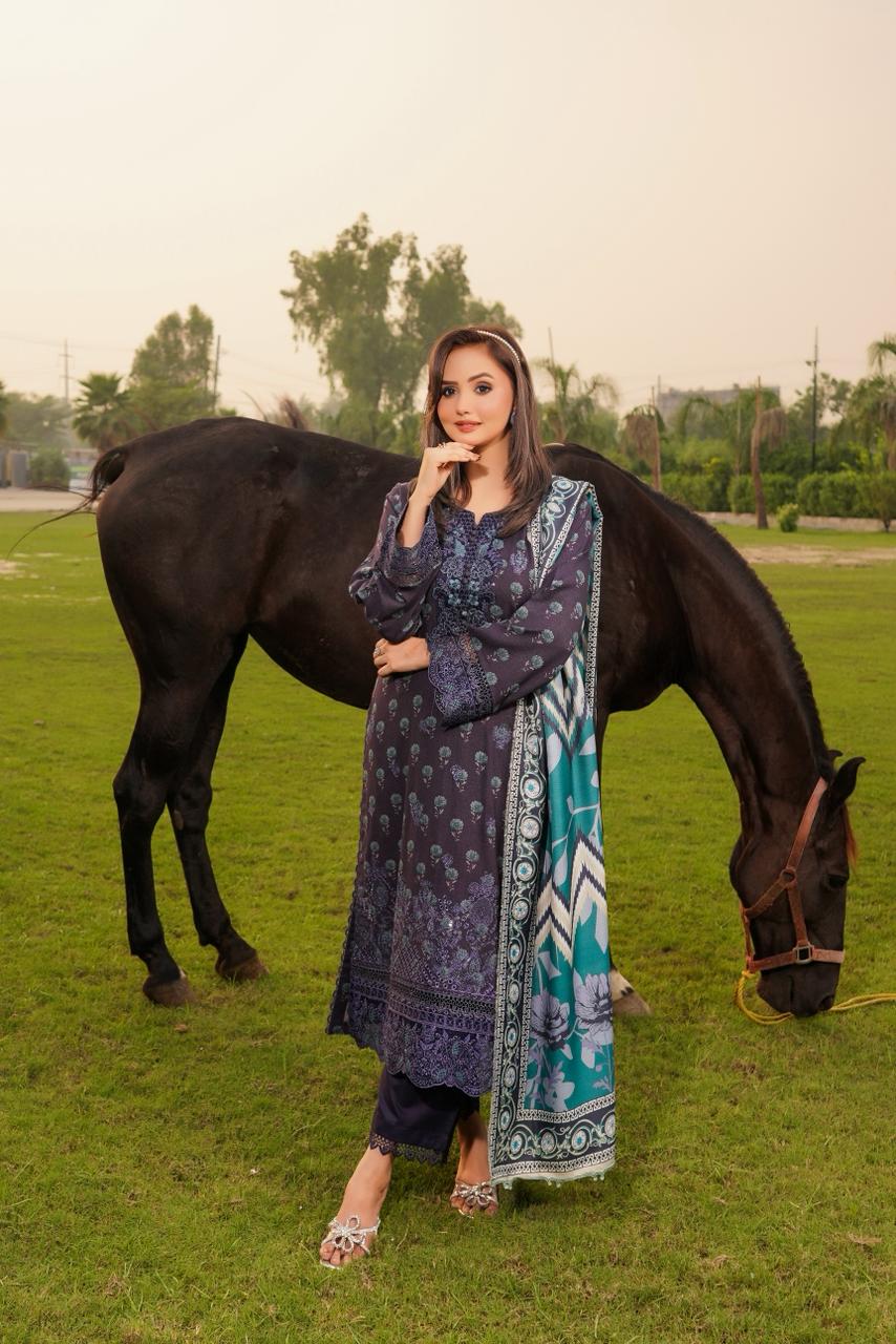 IMG-20251013-WA0029 Nimra Dhanak Embroidered Suit - Image 1