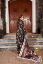 Zimal Winter Linen Embroidered Suit - Image 2