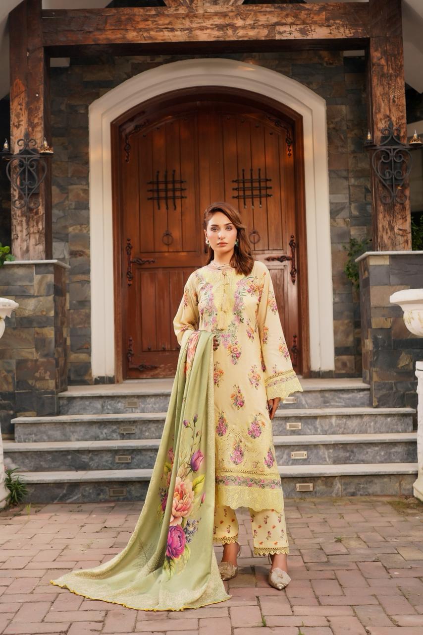 IMG-20251013-WA0046 Laiba Winter Linen Embroidered Suit - Image 1