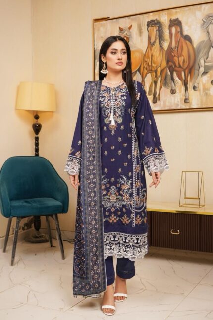 Meher Dhanak Embroidered Suit