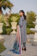 Arisha Winter Linen Embroidered Suit - Image 2