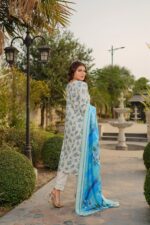 Hoorain Winter Dhanak Embroidered Suit - Image 2