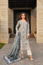 Mahveen Winter Dhanak Embroidered Suit