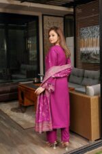 Iqra Dhanak Embroidered Sui - Image 2