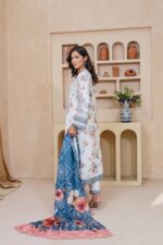 Hania Grace Embroidered Winter Collection Suit - Image 2