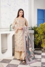 Zimal Contemporary Printed Dhanak Suit