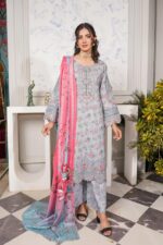 Amara Heritage Printed Dhanak Winter Suit
