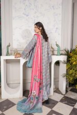 Amara Heritage Printed Dhanak Winter Suit - Image 2