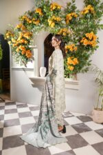 Nooré Elegant Embroidered Dhanak Ensemble - Image 2