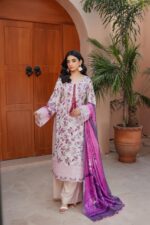 Mahveen Luxe Digital Printed Dhanak Set