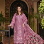 Munira Designer – Aroosa Floral Lawn Ensemble