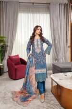 Zoya Heavy Embroidered Lawn Suit