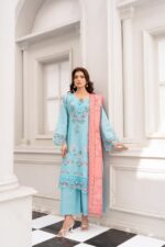 Saniya Heavy Embroidered Lawn Suit