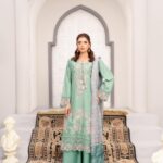Mahira Elegant Embroidered Lawn Suit