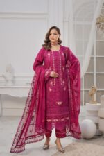 Arisha Modern Glam Chiffon Suit