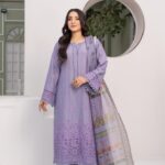Ayza Noor Chikankari Lawn Suit