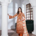 Zaria Noor Casual Lawn Suit