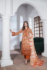 Zaria Noor Casual Lawn Suit