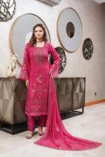 Sarah Aroosa Royal Chiffon Suit