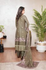 Sarah Noir Luxe Chiffon Suit - Image 2