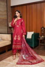 Aafiyah Elan Pre-Eid Lawn Suit - Image 2