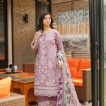Aafiyah Pearl Luxe Lawn Suit