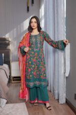 Eliza Rosewood Linen Suit