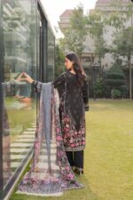 Laraib Azure Bloom Lawn Suit - Image 2