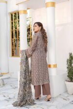 Raima Midnight Flora Lawn Suit - Image 2
