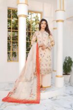 Raima Crimson Allure Lawn Suit