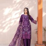 Zaria Noor Festive Lawn Suit