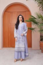 Zaria Elan Festive Lawn Suit