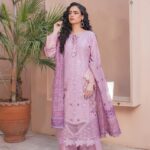 Zaria Luxe Festive Lawn Suit