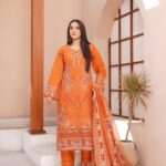 Zaria Gul Festive Lawn Suit