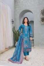 Mahroosh Designer – Avenza Royal Lawn Outfit