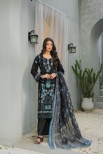 Mahroosh Designer – Meherza Luxury Lawn Ensemble